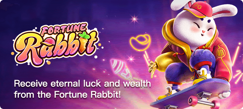 Artwork Fortune Rabbit dari katalog PG Soft