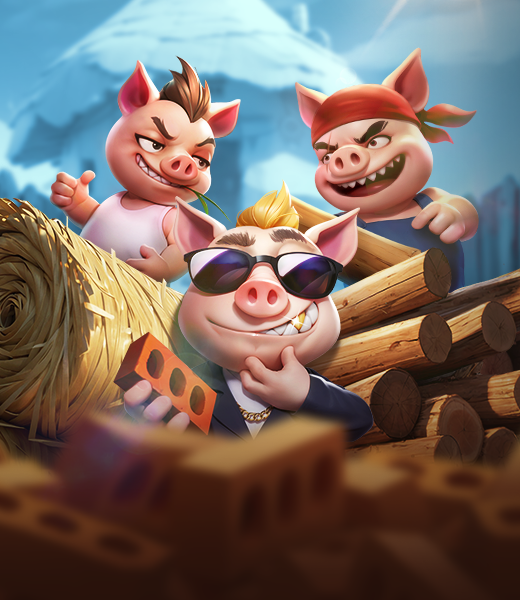 Three Crazy Piggies screenshot